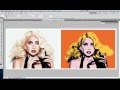 Create Andy Warhol Style Pop Art - Lady Ga Ga [Photoshop CS5]