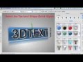 Aurora 3D Maker for Mac - Create 3D Text, Logo, Title Animation and Effects.
