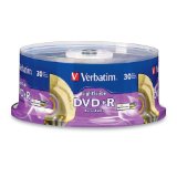 Verbatim DVD+R 4.7GB 16x LightScribe 30pk Spindle