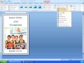 Word 2007 Tutorial 18 - Making A Simple Poster