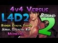 Zombies! - L4D2 - Dead Air 4v4 Versus #2 (feat Jerma, Etalyx, Stealth, Badger, StmyD, Masdeath, Kia)