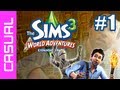 ♥ The Sims 3 World Adventures - Walkthrough PART 1 (Egypt)