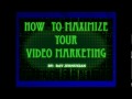 Dominate Online Video Marketing Making Money On You Tube ~ Online Success Tips